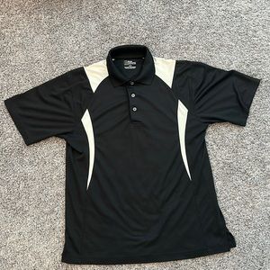Men’s PGA TOUR black golf polo size M